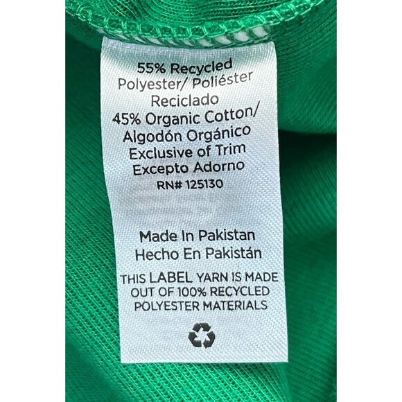 Flint Park Green Full Zip Athletic Golf/Tennis/Pickleball Sweatshirt Mens 2XL - Picture 7 of 9